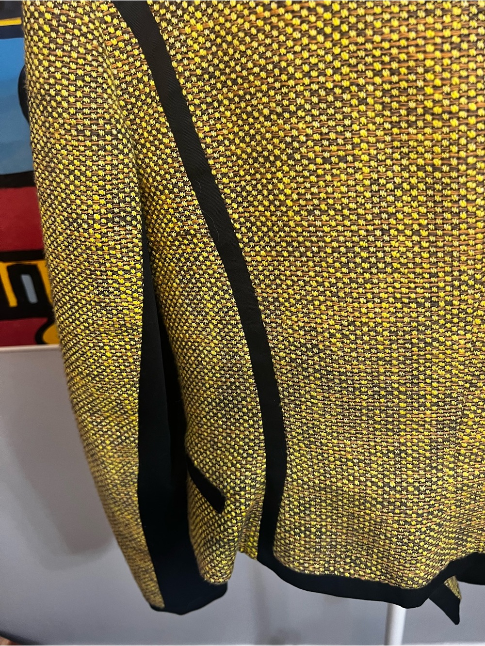 Karen Millen Bomber Tweed Moto Jacket
Neon Yellow And Black 8 Medium - Picture 5 of 12